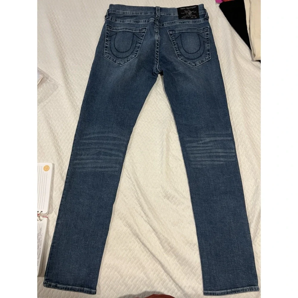 True Religion Men's Blue Jeans Rocco‎ Size 33